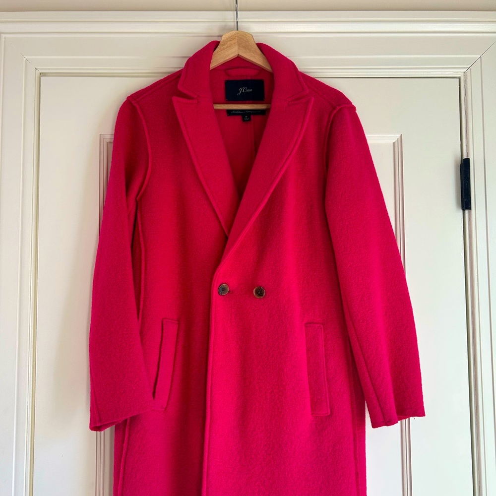 J. Crew Daphne Boiled Wool coat size 6